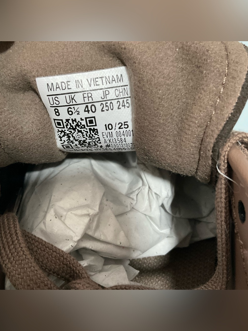 Womens adidas Tokyo Athletic Shoe - Earth Strata / Off White / Gum - Picture 7 of 7
